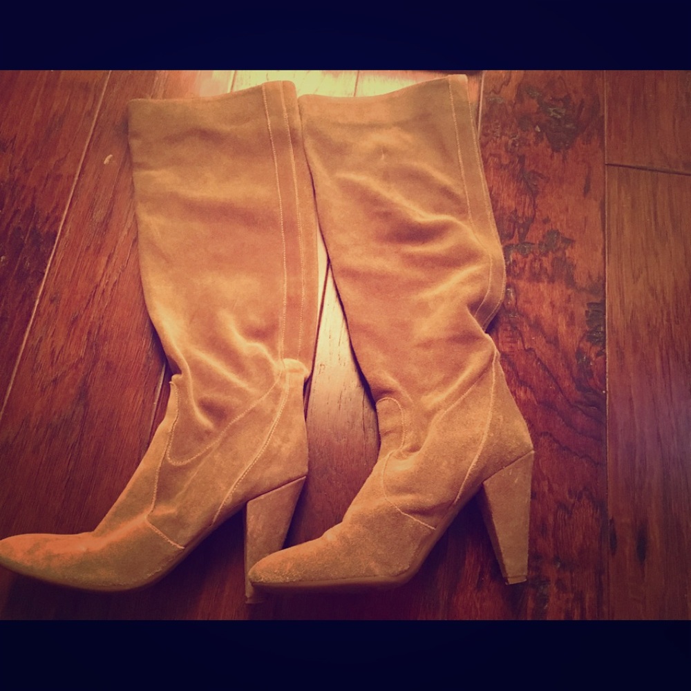 Fornarina 2001 collection leather slouch boots